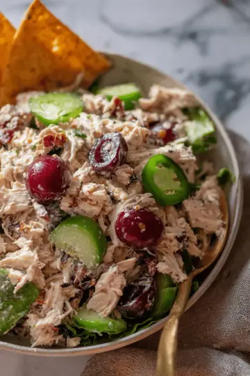 Cherry Jalapeno Chicken Salad