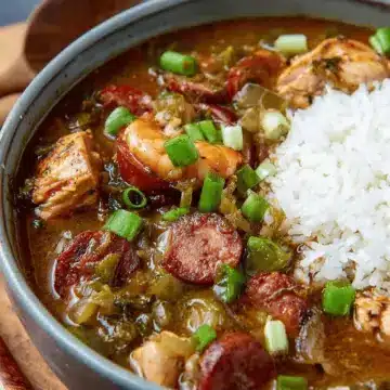 Cajun Gumbo With Chicken and Andouille Sausage Recipe