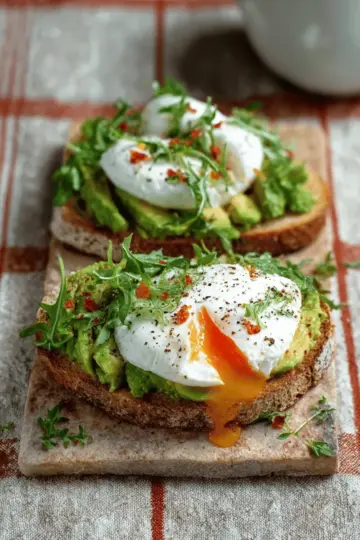 Avocado toast et burrata