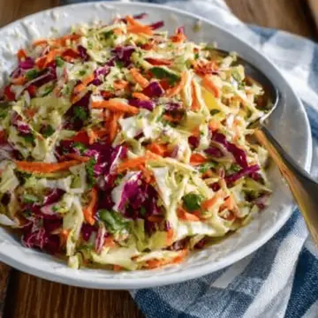 Mexican Coleslaw With Cilantro Lime Dressing
