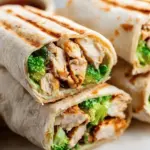 Grilled Chicken Broccoli Wraps