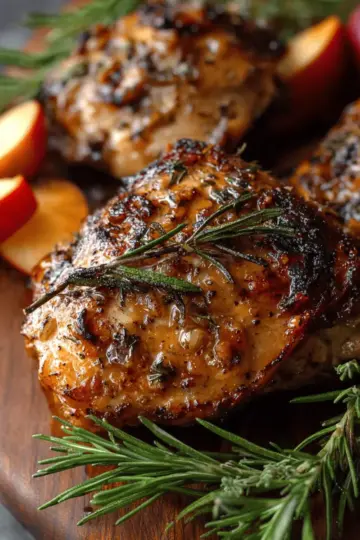 Rosemary Apple Cider Chicken