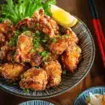 Karaage (Japanese Fried Chicken) (Video)