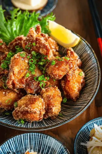Karaage (Japanese Fried Chicken) (Video)
