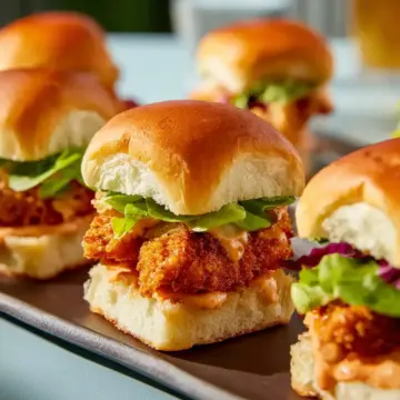 Bang Bang Chicken Sliders