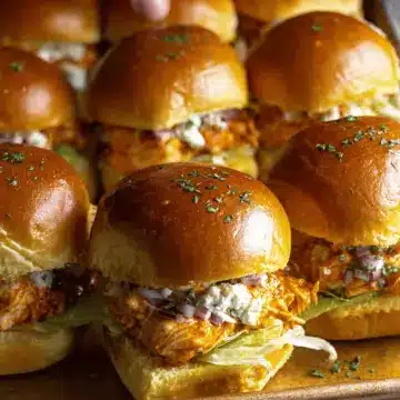 Buffalo Chicken Sliders Recipe
