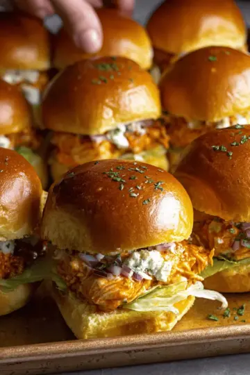 Buffalo Chicken Sliders Recipe
