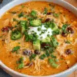 Creamy Chicken Enchilada Soup