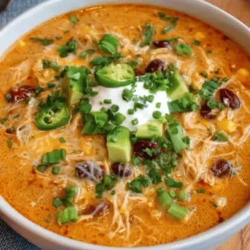 Creamy Chicken Enchilada Soup