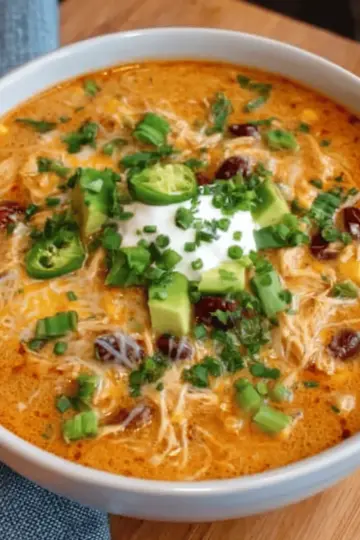 Creamy Chicken Enchilada Soup