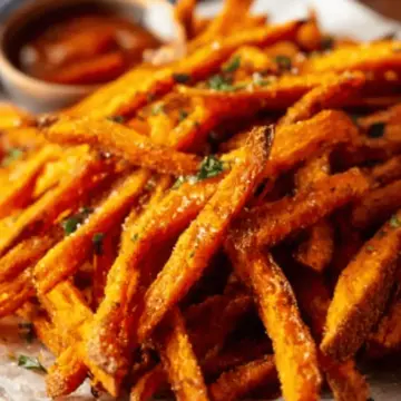 Sweet Potato Fries, Crispy Baked