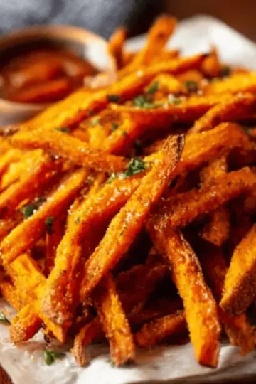 Sweet Potato Fries, Crispy Baked