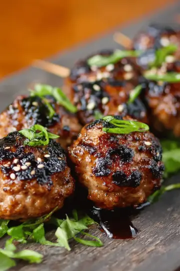 Tsukune (Japanese Chicken Meatballs) Recipe