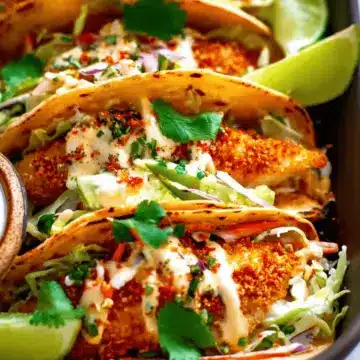 Crispy Baked Fish Tacos