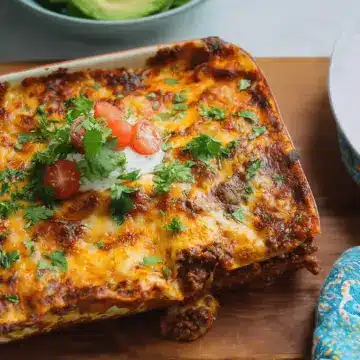 Beef Enchilada Casserole