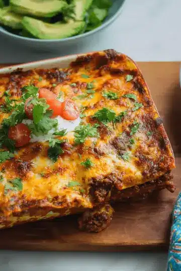 Beef Enchilada Casserole
