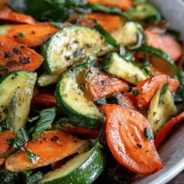 Sauteed Zucchini and Carrots