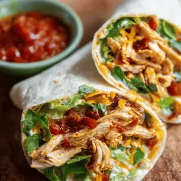 Sweet Chili Chicken Wraps