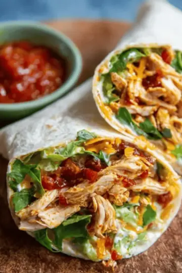Sweet Chili Chicken Wraps
