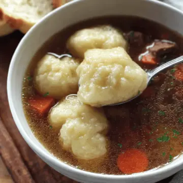 Newfoundland DoughBoys Recipe (For Soups and Stews)