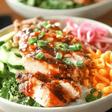 Honey BBQ Chicken Bowls