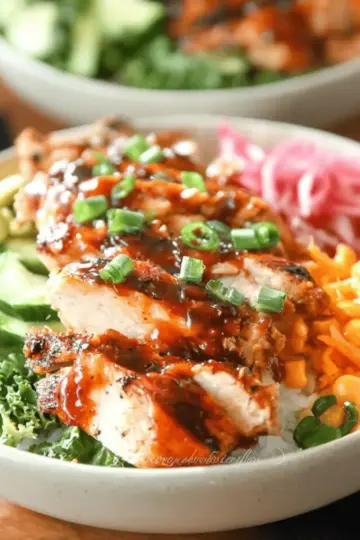 Honey BBQ Chicken Bowls