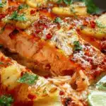 Baked Pineapple Salmon