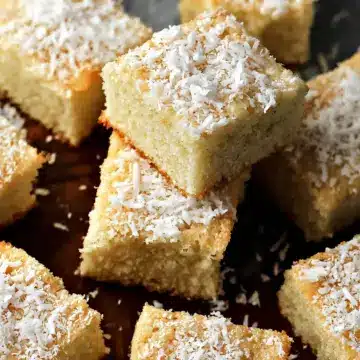 Coconut Milk Snack Cake