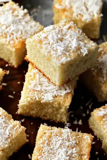 Coconut Milk Snack Cake