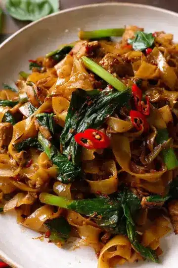 Thai Drunken Noodles (Pad Kee Mao)