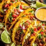 Crispy Beef Tacos (Baked Not Fried!)