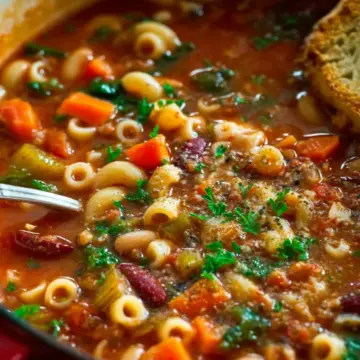 Pasta e Fagioli Soup {Better than Olive Garden’s}