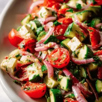 10-Minute Summer Veggie Salad