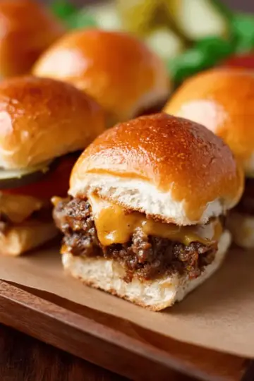 Cheeseburger Sliders (Easy, 30-min Recipe)
