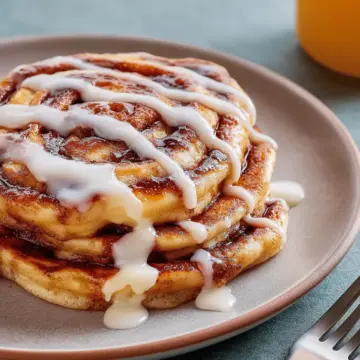 Cinnamon Roll Pancakes