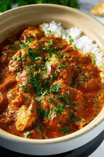 Slow Cooker Chicken Tikka Masala {SO EASY!}