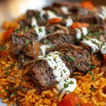Steak & Queso Rice