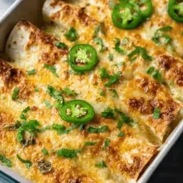 Cream Cheese Chicken Enchiladas