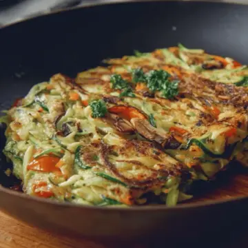 Vegetable pancake