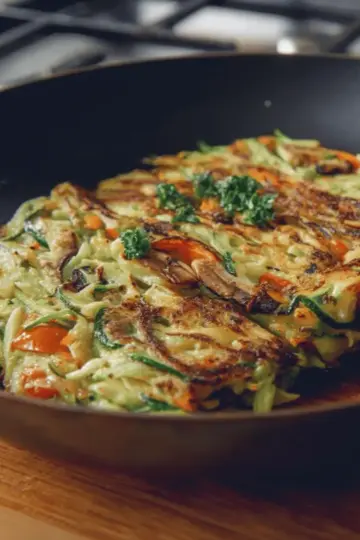 Vegetable pancake
