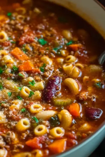 Pasta e Fagioli Soup {Better than Olive Garden’s}