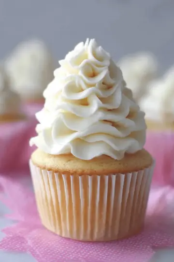Moist Vanilla Cupcake Recipe