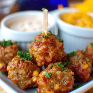 BEST Creole Sausage Balls