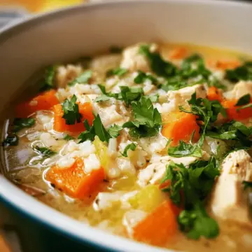 One-Pot Chicken and Rice Soup