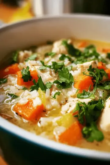 One-Pot Chicken and Rice Soup