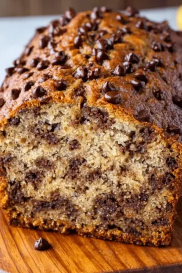 One Bowl Chocolate Chip Banana Bread