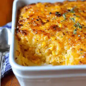 Easy Creamed Corn Casserole (Just Like Grandma Made It!)