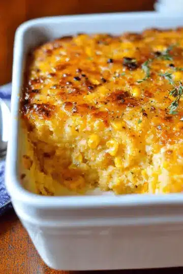 Easy Creamed Corn Casserole (Just Like Grandma Made It!)