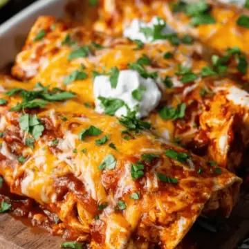 Easy Chicken Enchiladas