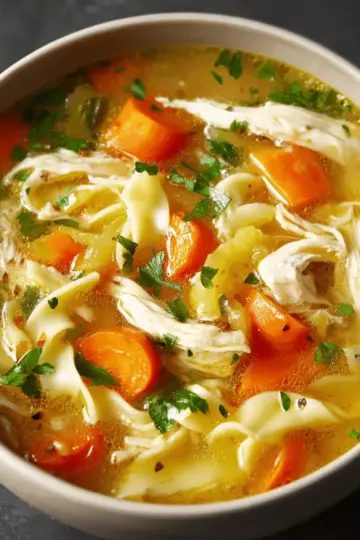 Homemade Chicken Noodle Soup